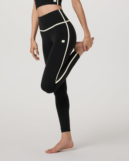 Vuori AllTheFeels™ Corset Legging Black Leggings | Vuori for sale - US 1912