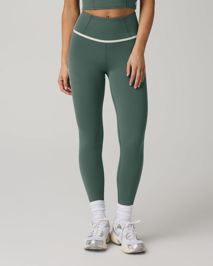 Vuori AllTheFeels™ Corset Legging Women's Agate Green Leggings | Vuori online - US 3123