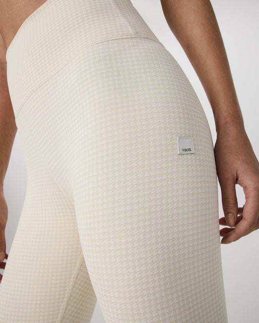 Micro Houndstooth Legging Natural Micro Houndstooth | Vuori discount - US 6376