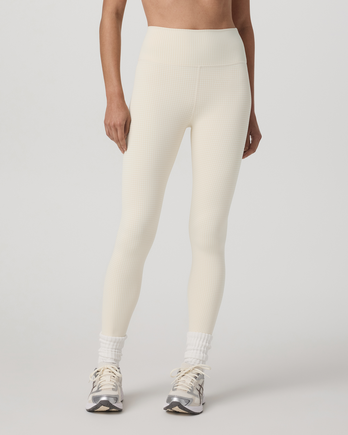 Micro Houndstooth Legging Natural Micro Houndstooth | Vuori discount - US 6376