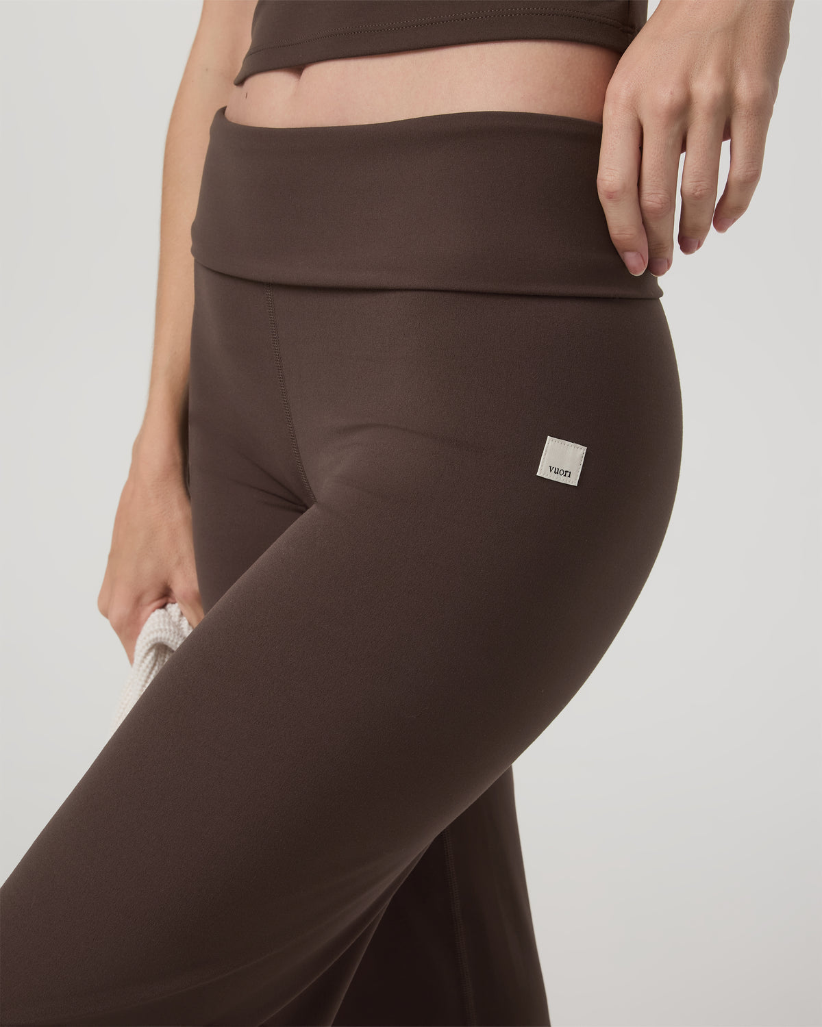 Vuori AllTheFeels™ Foldover Pant Women's Java Pants | Vuori sale - US 3619