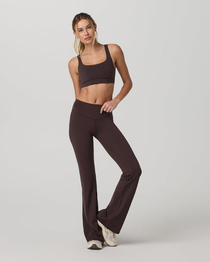 Vuori AllTheForm™ Flare - Short Women's French Roast Leggings | Vuori shop - US 8663
