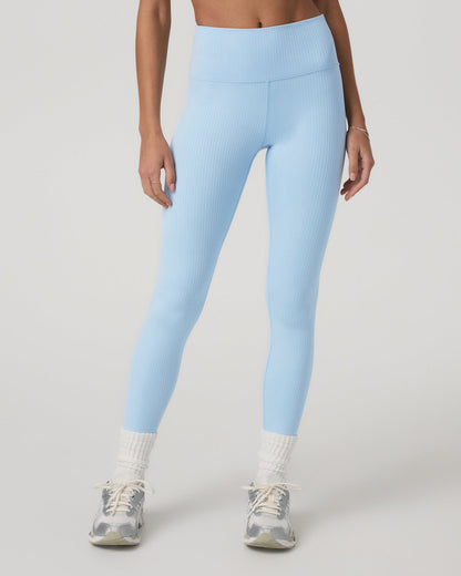 Inversion Rib Legging Women's Crystal Blue Rib Knit Leggings | Vuori shop - US 1542