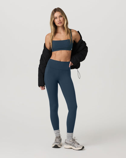 Inversion Rib Legging Women's Ocean Blue Rib Knit Leggings | Vuori discount - US 9583