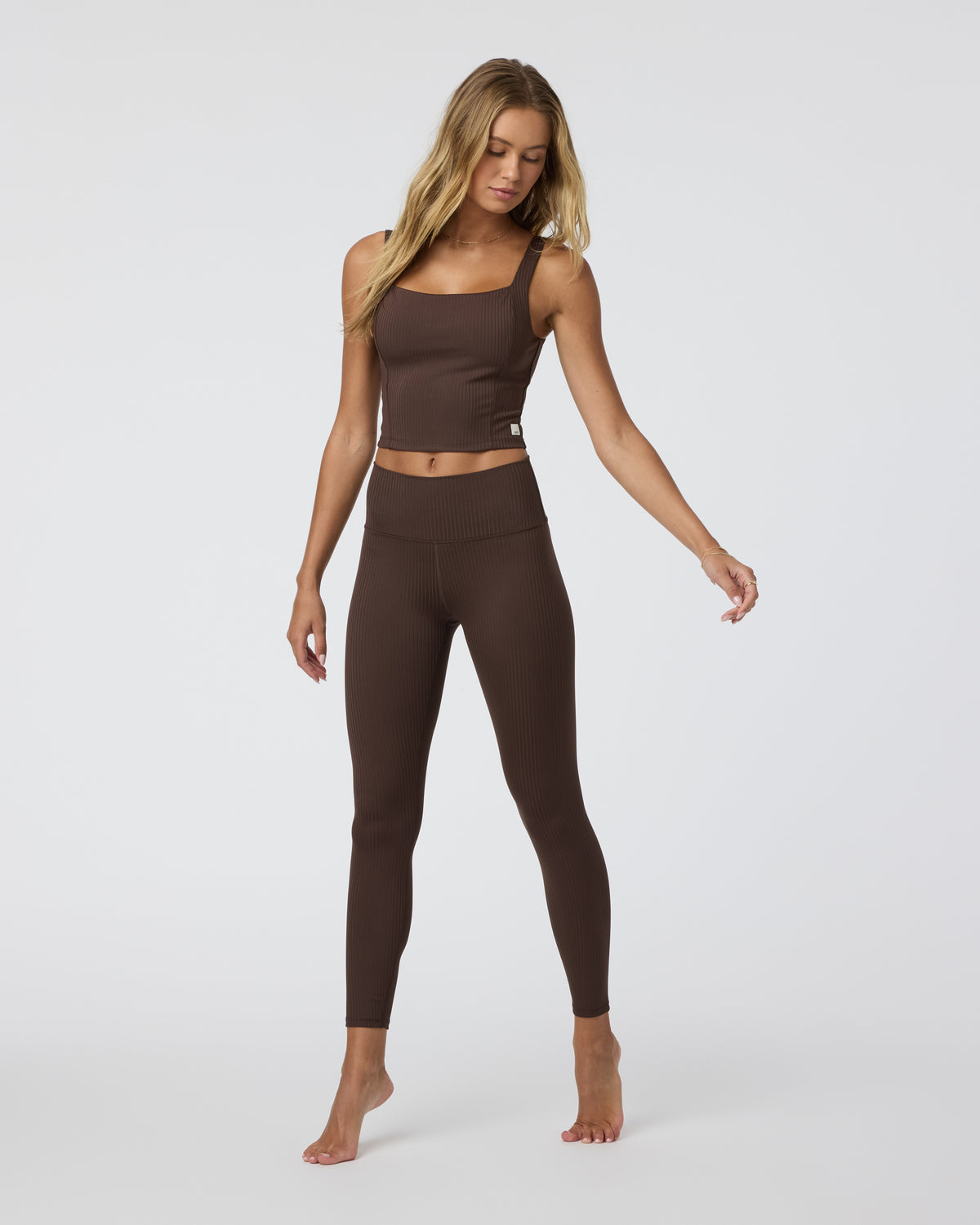 Inversion Rib Legging Java | Vuori shop - US 4279