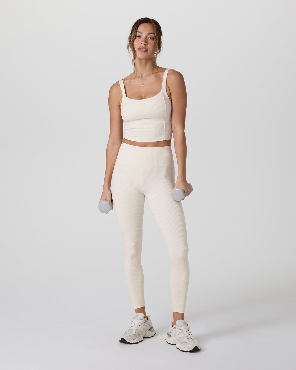 Inversion Rib Legging Marshmallow | Vuori online - US 6054