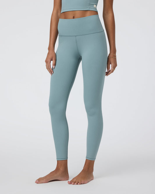 Inversion Rib Legging Mist | Vuori shop - US 7048