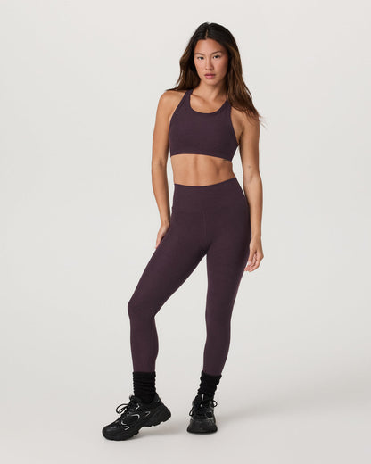 Clean Elevation Legging - Long Raisin Heather Leggings | Vuori online - US 6036