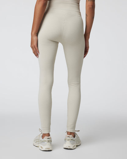 Waffle Seamless Legging Ecru High Rise Leggings | Vuori discount - US 6587