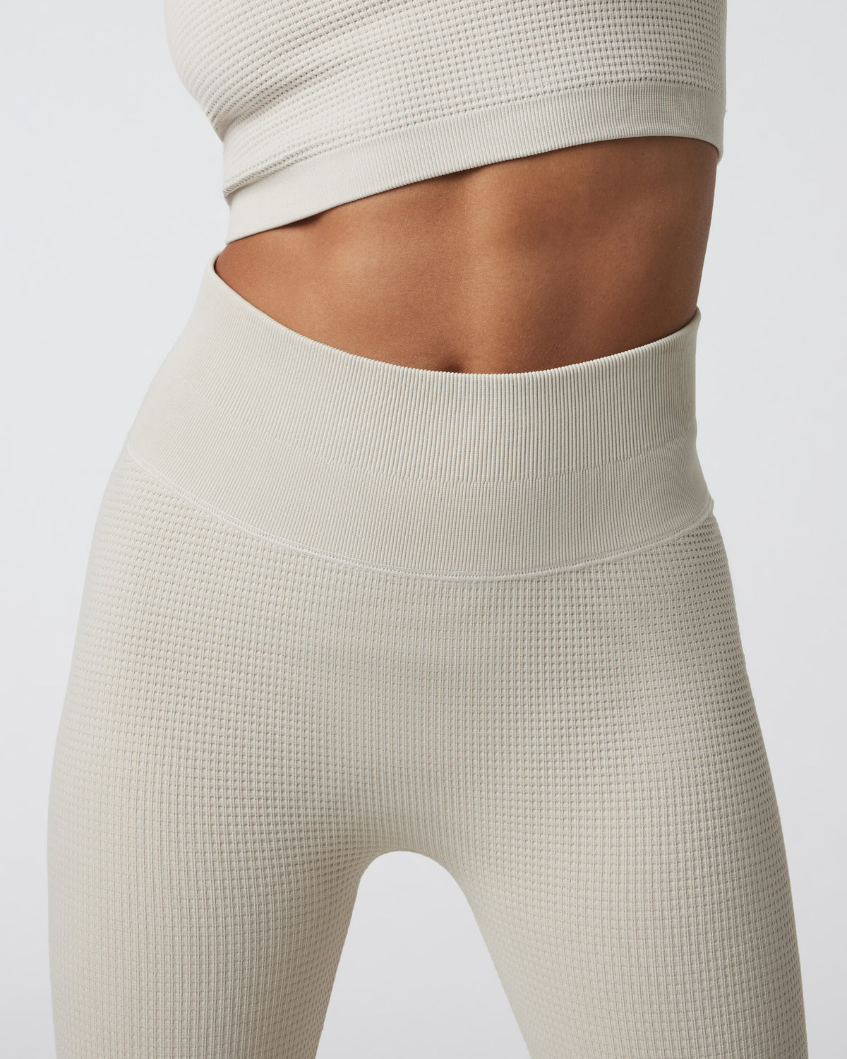 Waffle Seamless Legging Ecru High Rise Leggings | Vuori discount - US 6587