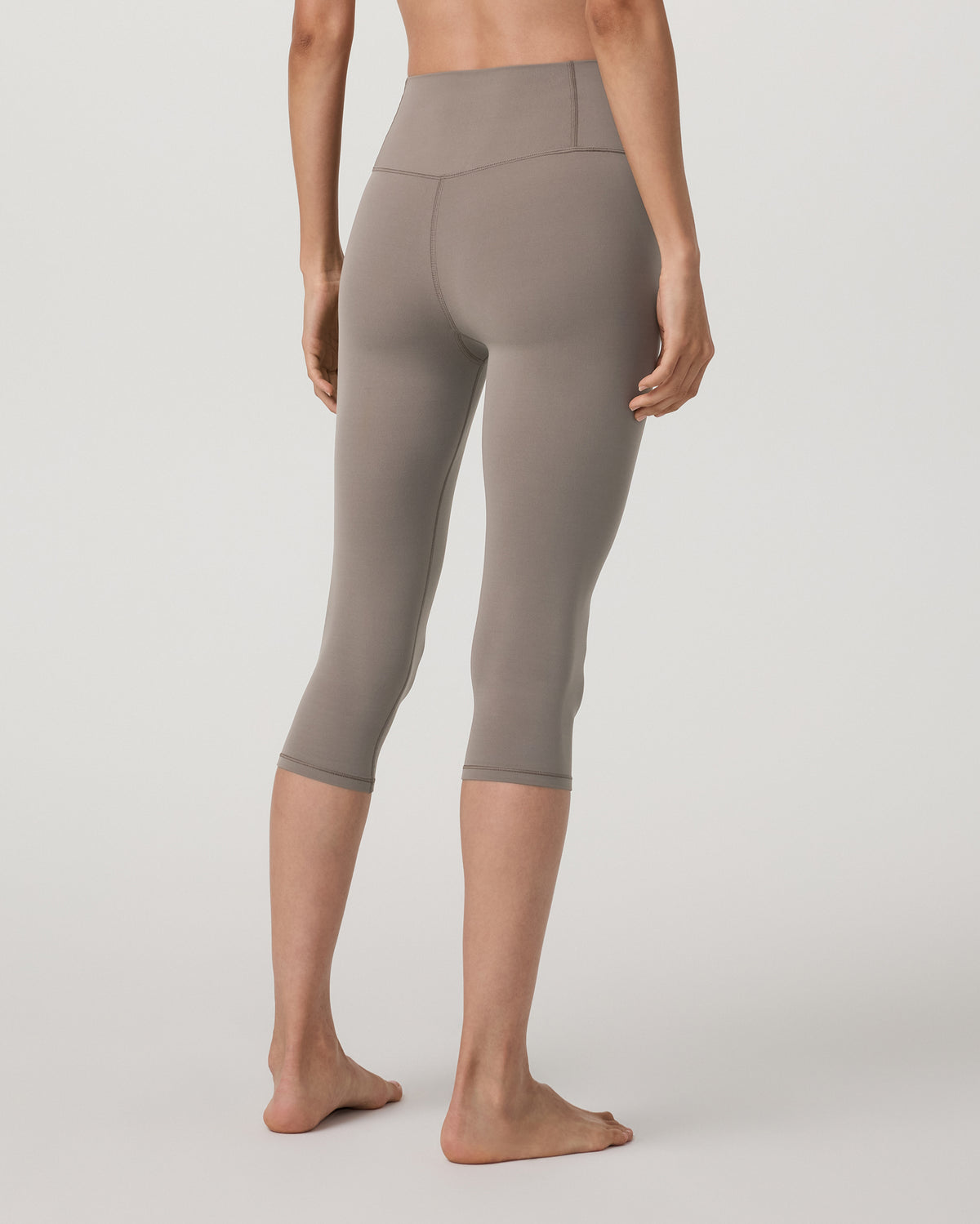 Vuori AllTheFeels™ Crop Legging Smokey Taupe Leggings | Vuori for sale - US 8945