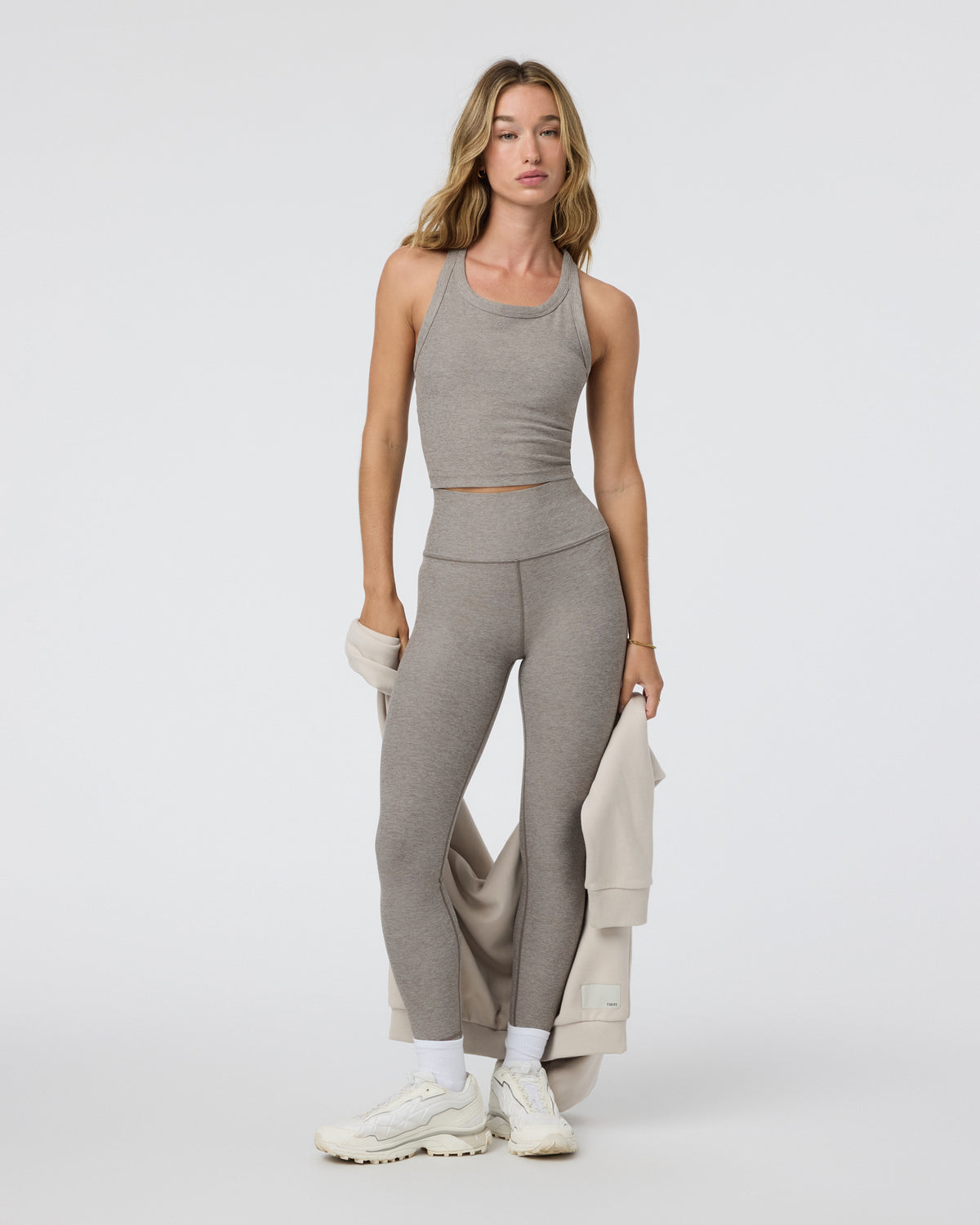 Clean Elevation Legging - Short Cobblestone Heather | Vuori discount - US 9473