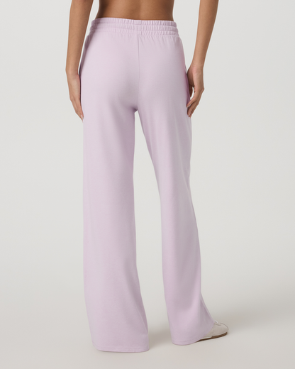 Halo Essential Wideleg Women's Lilac Breeze Heather Pants | Vuori for sale - US 2089