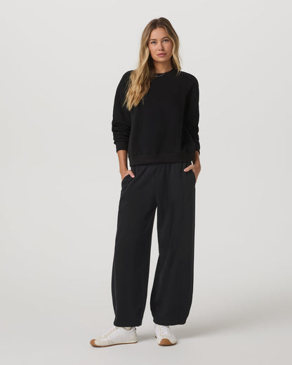 Sedona Barrel Sweatpant Women's Black Relaxed Fit Pants | Vuori online - US 8759