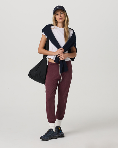 Performance Jogger - Long Women's Fig Heather Joggers | Vuori shop - US 4300