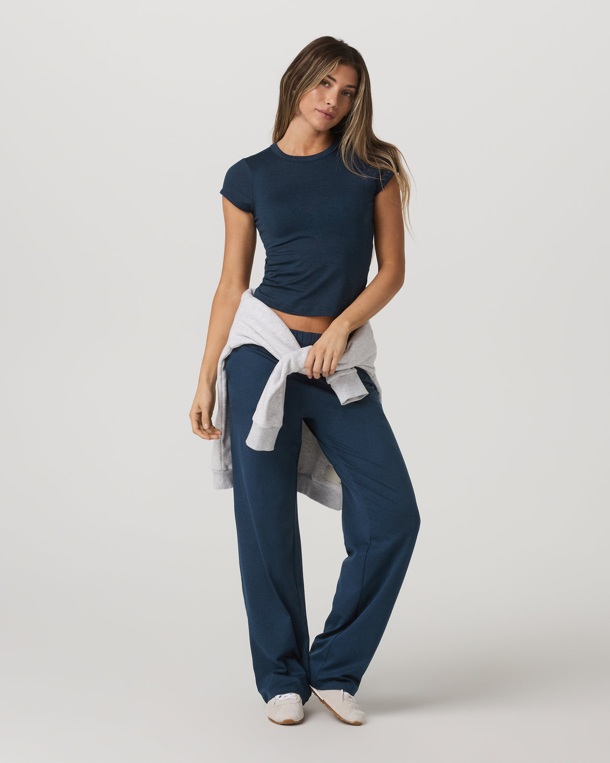 Halo Modern Straight Leg Pant - Short Blue Coast Heather | Vuori discount - US 9228