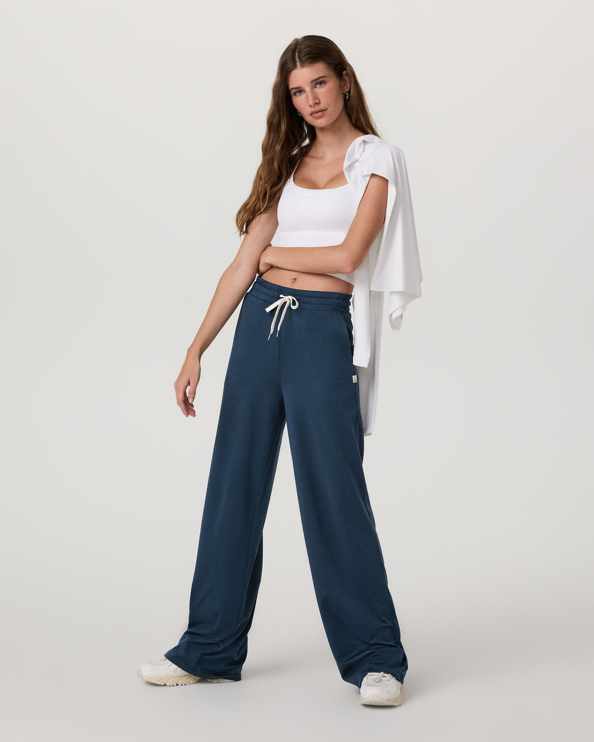 Halo Wideleg - Short Women's Blue Coast Pants | Vuori onsale - US 6097