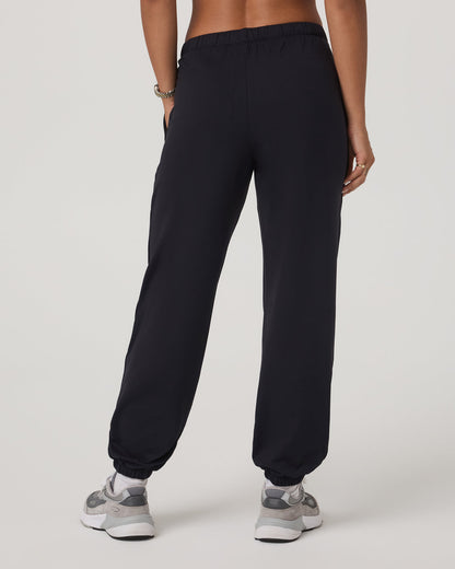 Halo Modern Sweatpant Women's Solid Black Pants | Vuori discount - US 9262