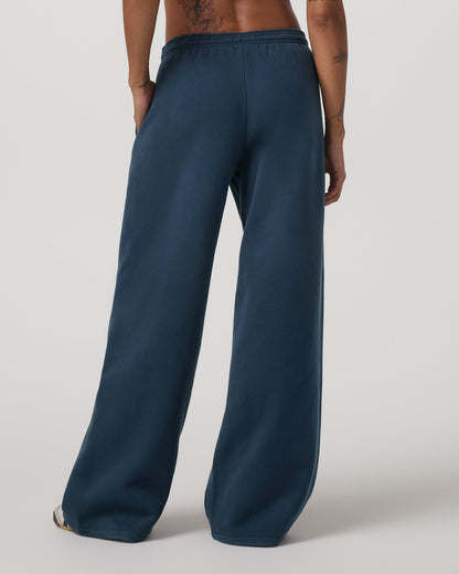 Restore Ultra Wideleg Sweatpant Women's Ocean Blue Pants | Vuori sale - US 9979