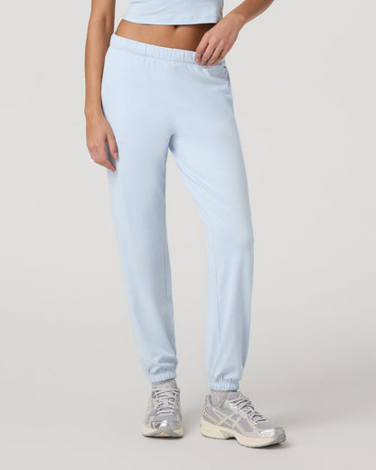 Women's Halo Modern Sweatpant Soft Sky Heather | Vuori onsale - US 3004