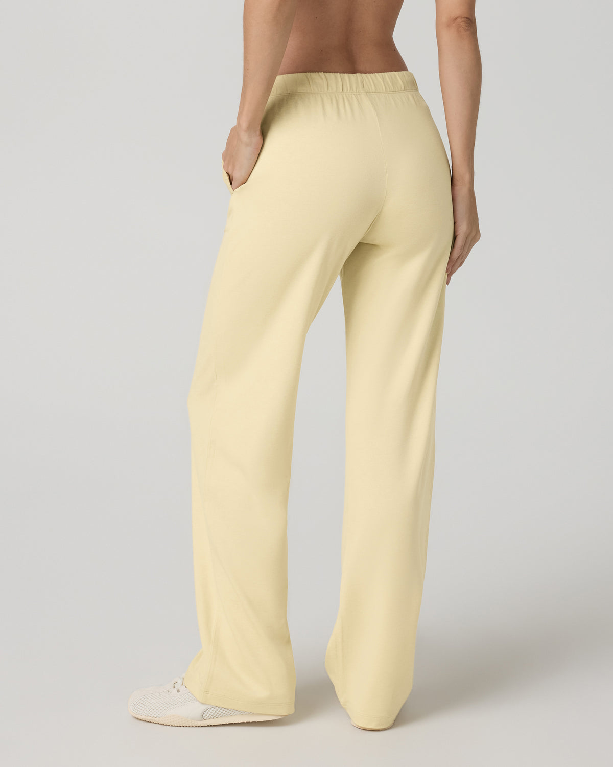 Women's Halo Modern Straight Leg Pant Lemon Snap Heather | Vuori for sale - US 5823