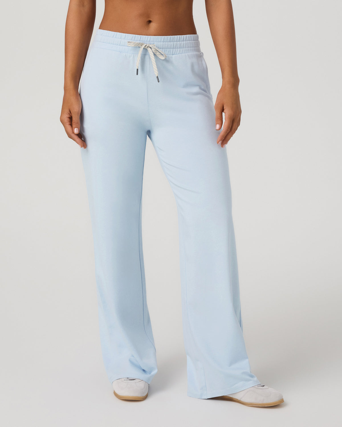 Halo Essential Wideleg - Short Soft Sky Heather Pants | Vuori discount - US 5151