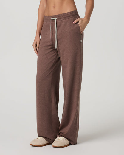 Women's Halo Essential Wideleg - Short Sable Heather | Vuori shop - US 7006