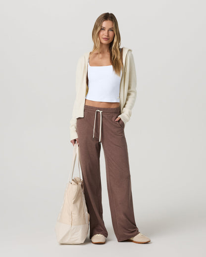 Women's Halo Essential Wideleg - Short Sable Heather | Vuori shop - US 7006