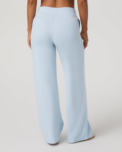 Halo Essential Wideleg Women's Soft Sky Heather Pants | Vuori for sale - US 4974