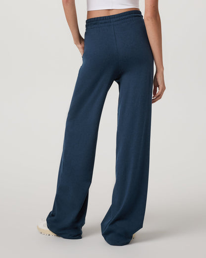 Halo Wideleg - Long Women's Blue Coast Heather Pants | Vuori outlet - US 6344
