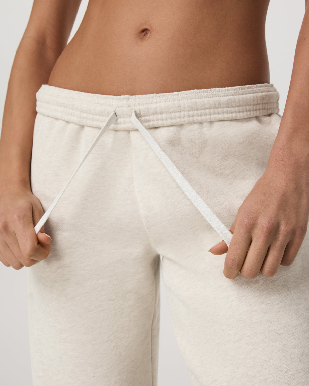 Women's Restore Straight Leg Sweatpant Bone Heather | Vuori outlet - US 5148