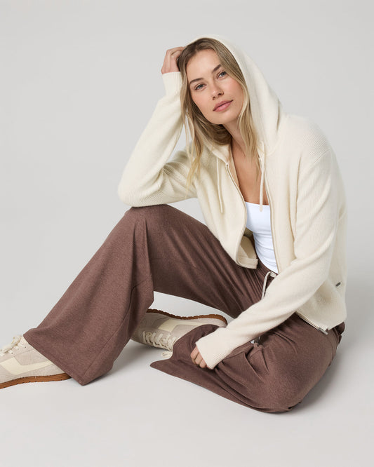 Halo Essential Wideleg - Long Women's Sable Heather Pants | Vuori online - US 8575