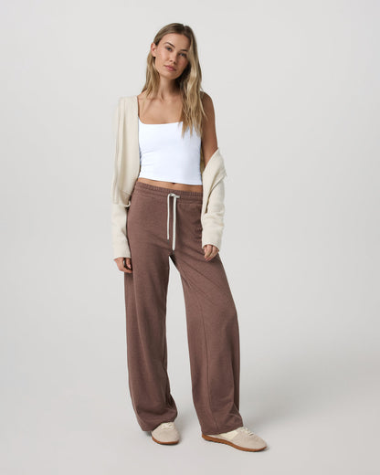 Halo Essential Wideleg - Long Women's Sable Heather Pants | Vuori online - US 8575