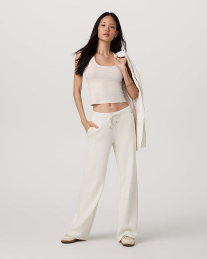 Compose Wideleg Pant Marshmallow Mid-High Rise Pants | Vuori discount - US 9968