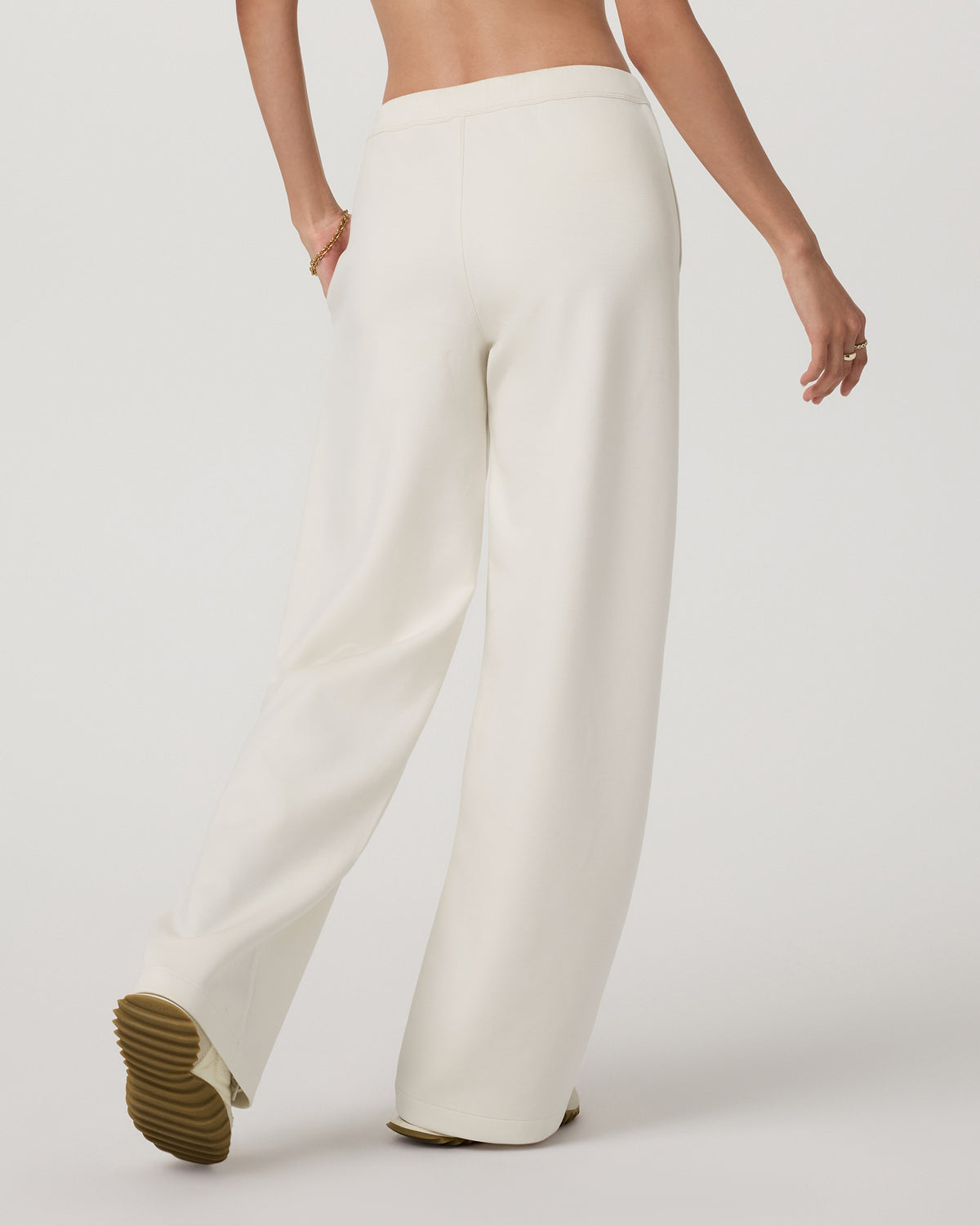 Compose Wideleg Pant Marshmallow Mid-High Rise Pants | Vuori discount - US 9968