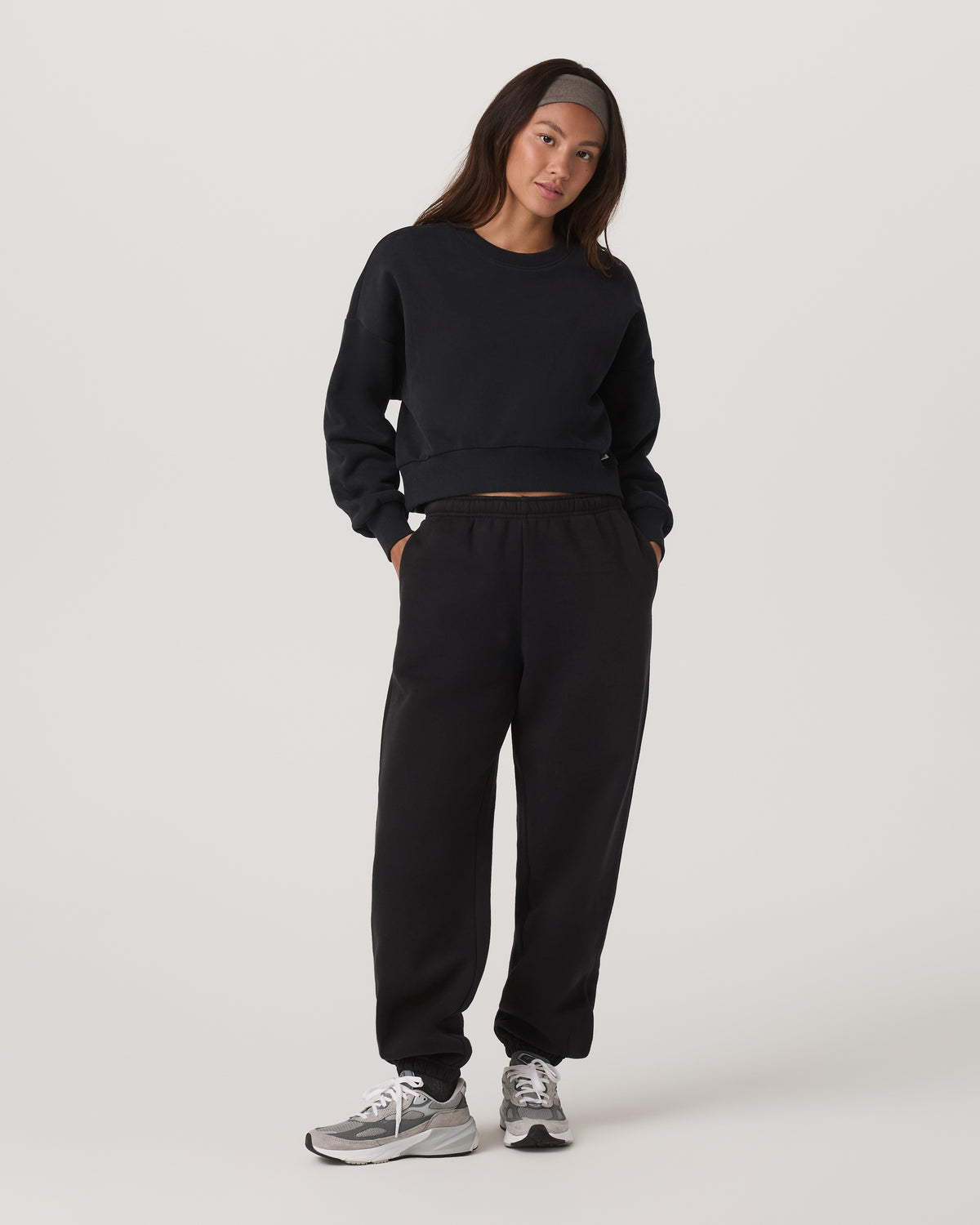 Restore Classic Sweatpant Women's Washed Black Pants | Vuori outlet - US 2340