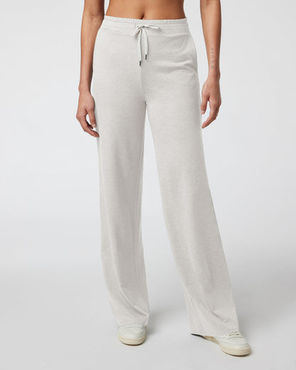 Halo Essential Wideleg - Long Ecru Heather | Vuori shop - US 3809