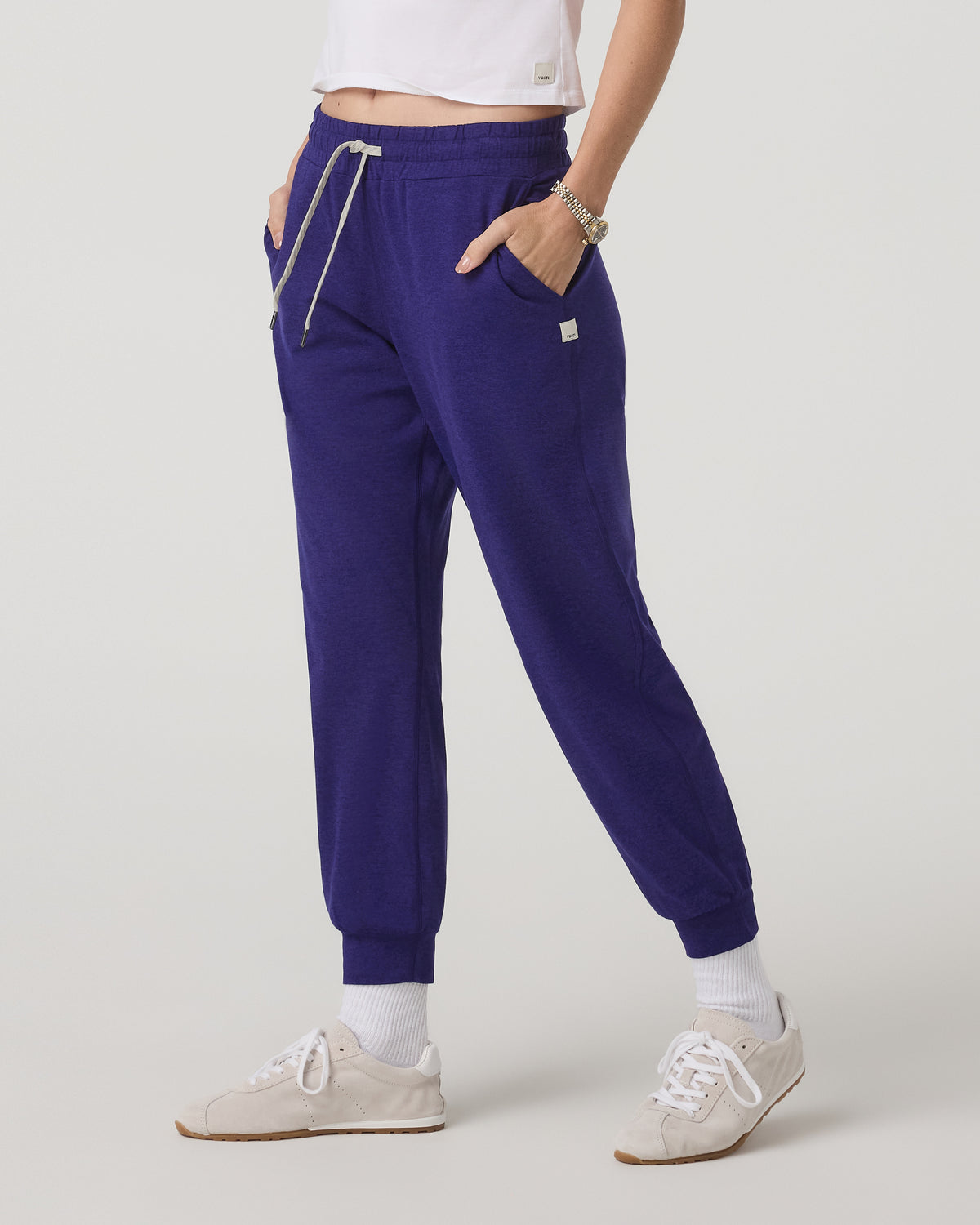Performance Jogger - Long Stellar Sky Heather Joggers | Vuori onsale - US 1357