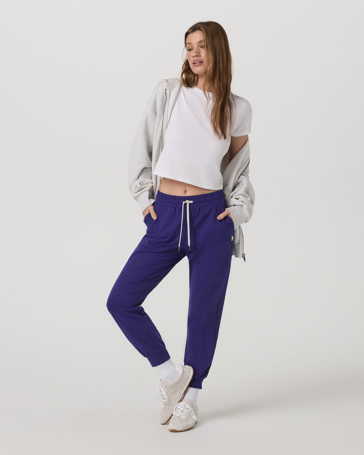 Performance Jogger - Long Stellar Sky Heather Joggers | Vuori onsale - US 1357