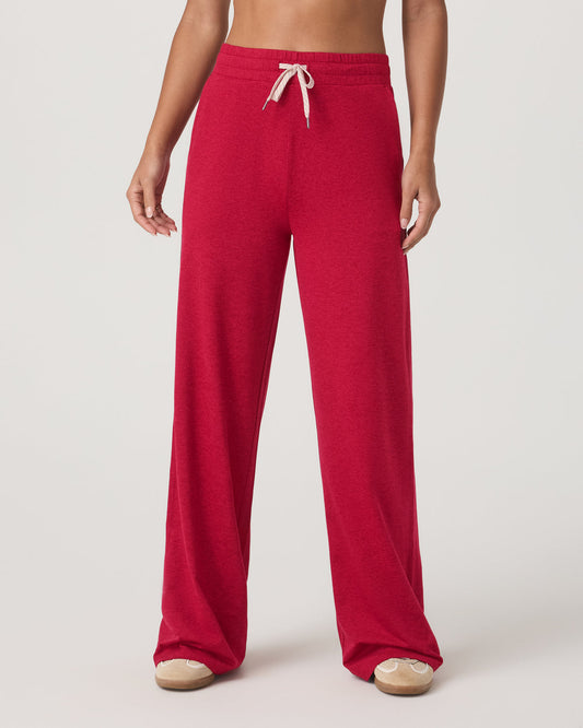 Halo Wideleg Women's Strawberry Heather Pants | Vuori discount - US 5141