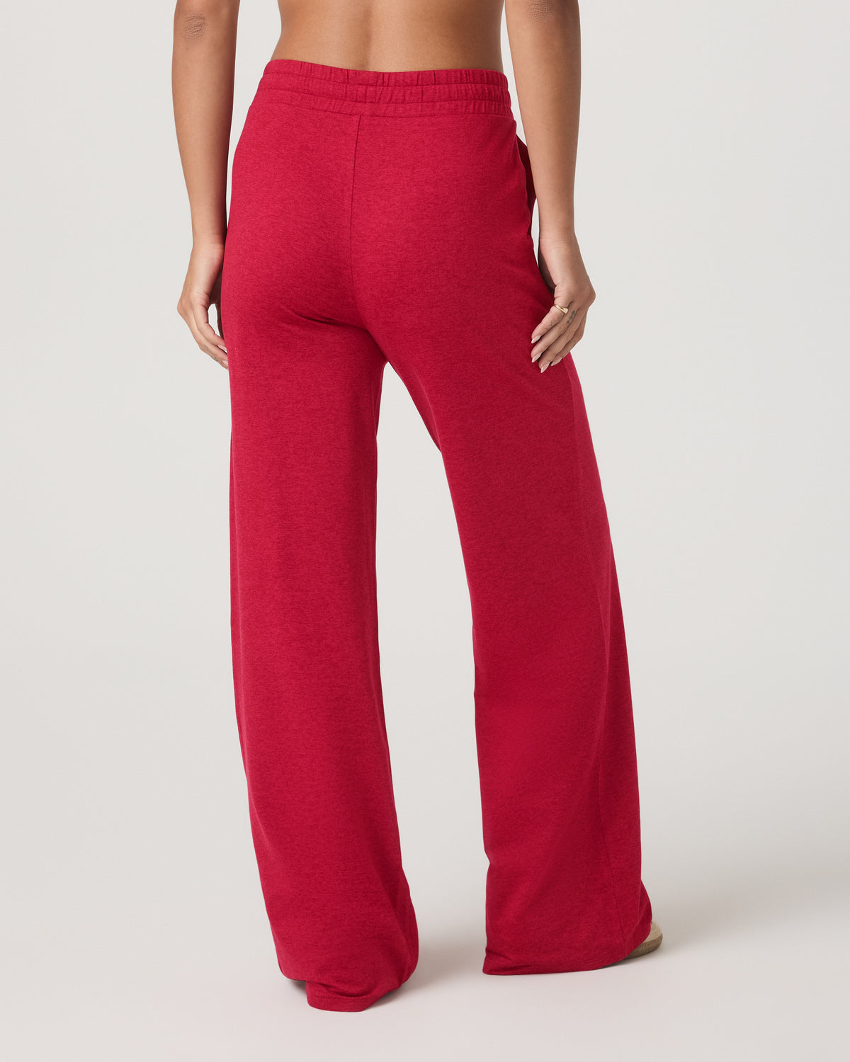 Halo Wideleg Women's Strawberry Heather Pants | Vuori discount - US 5141