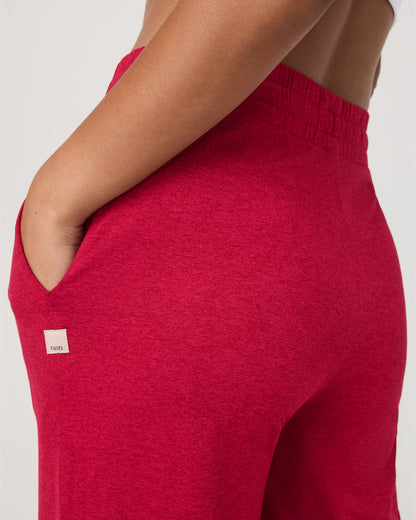 Halo Wideleg Women's Strawberry Heather Pants | Vuori discount - US 5141