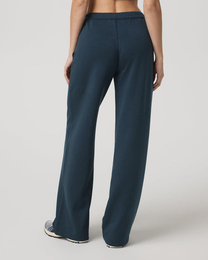 Compose Wideleg Pant Women's Ocean Blue Relaxed Pants | Vuori sale - US 2678