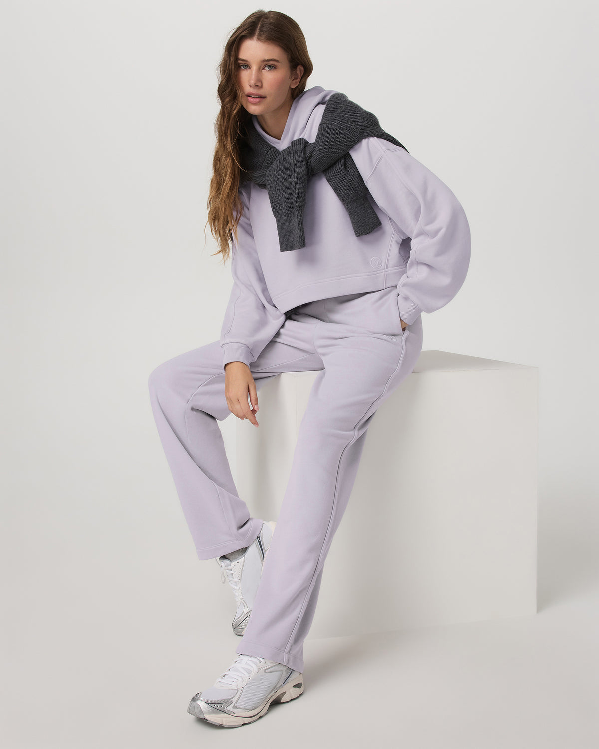 Women's Sedona Straight Leg Sweatpant Lavender Ice | Vuori outlet - US 2199