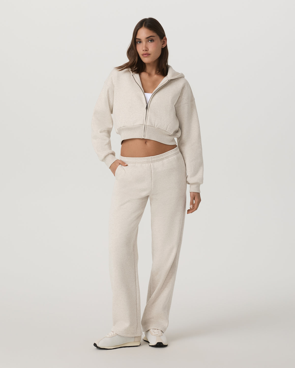 Restore Straight Leg Sweatpant - Long Bone Heather | Vuori sale - US 2989