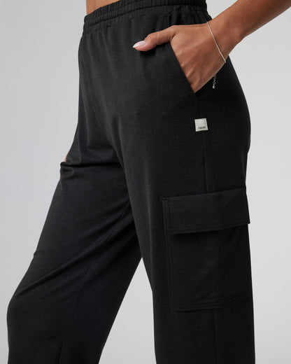 Boyfriend Cargo Sweatpant Black Heather Sweatpants | Vuori outlet - US 3309