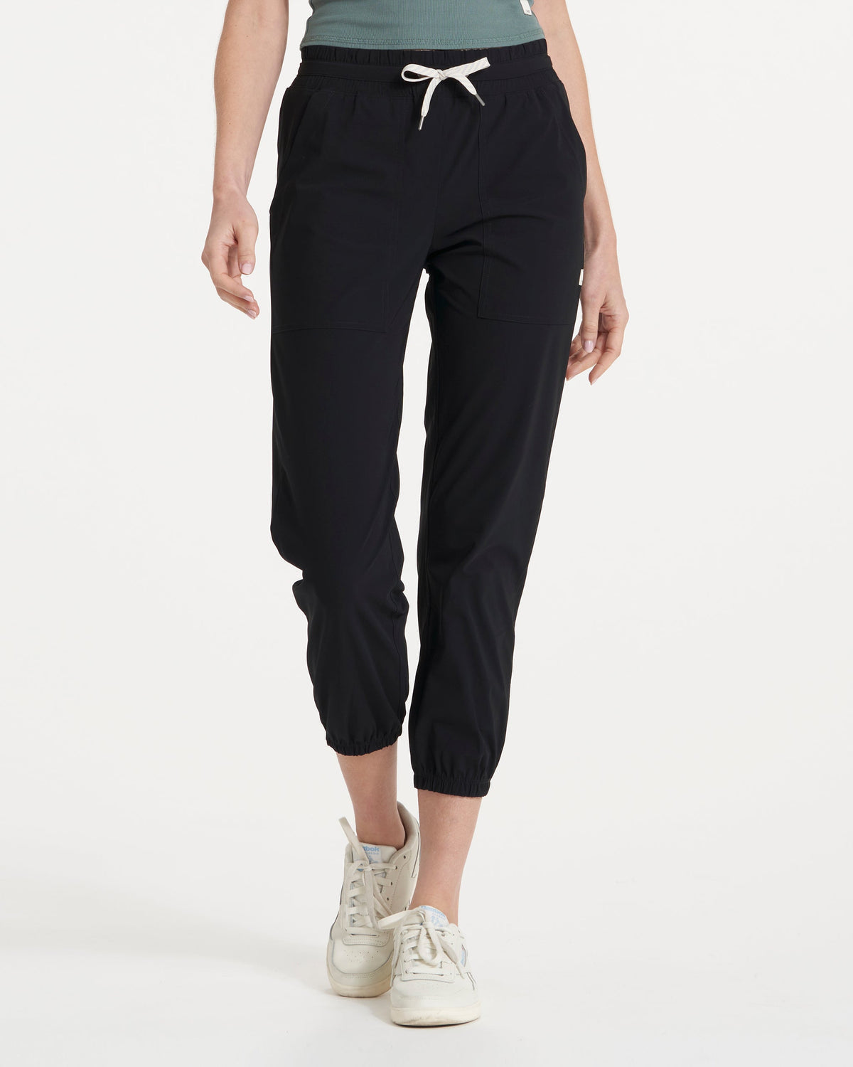 Miles Jogger Women's Lightweight Black Pants | Vuori shop - US 2498