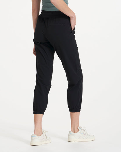 Miles Jogger Women's Lightweight Black Pants | Vuori shop - US 2498