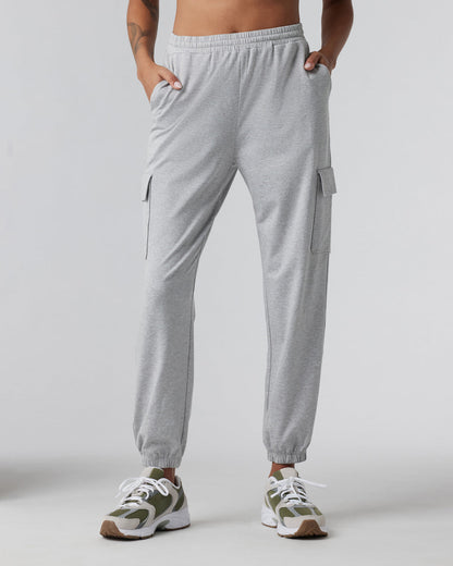 Boyfriend Cargo Sweatpant Pale Grey Heather | Vuori shop - US 5942