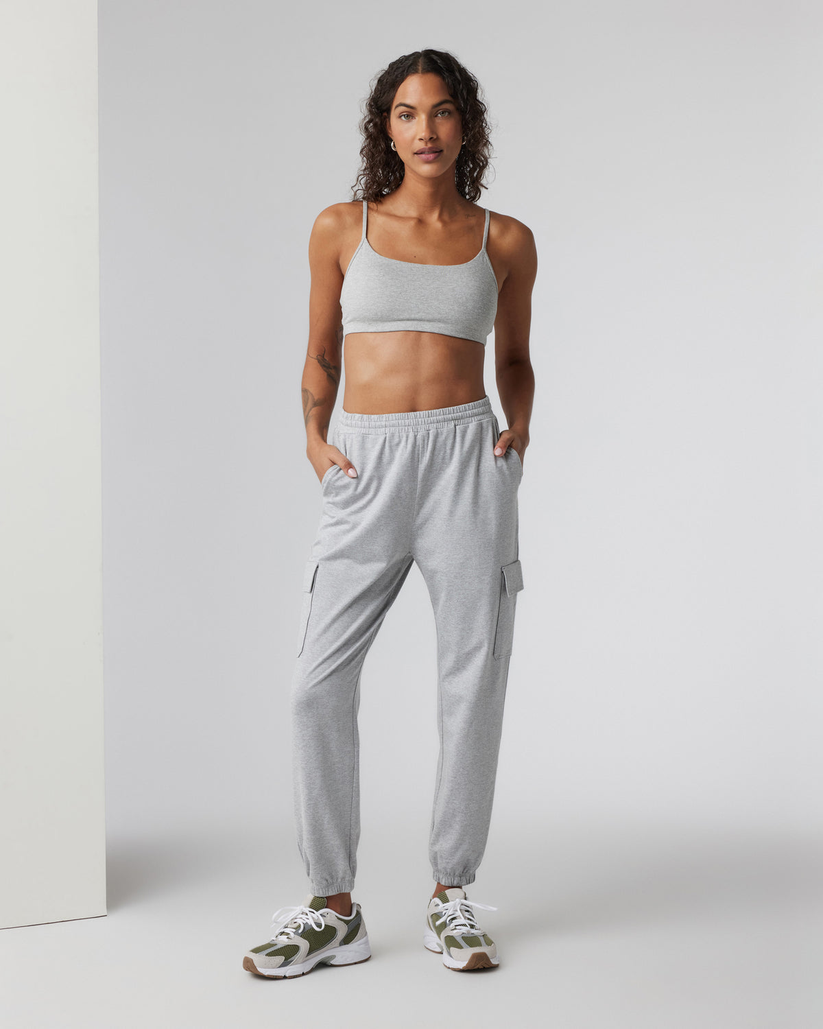 Boyfriend Cargo Sweatpant Pale Grey Heather | Vuori shop - US 5942